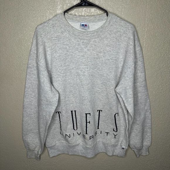 Vintage 90s Tufts University Russell Athletic Sweatshirt XL - Picture 2 of 5